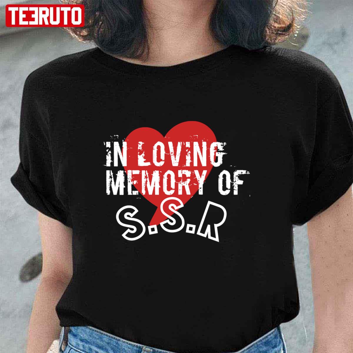 Tribute To SSR In Loving Memory Of SSR Unisex T-Shirt