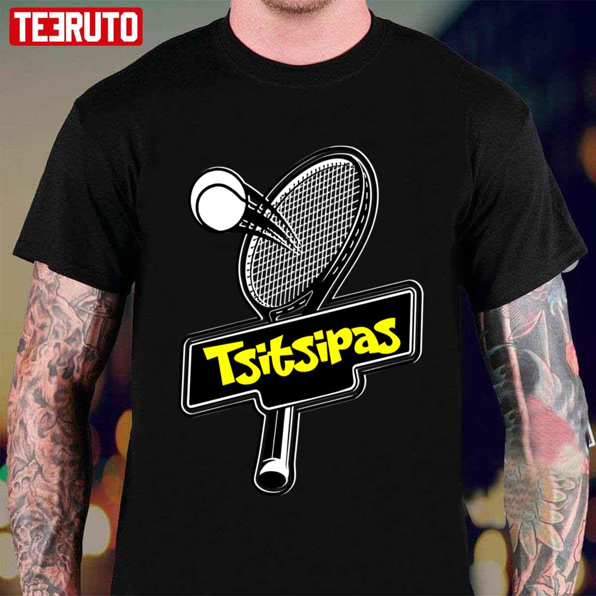 Tsitsipas Tennis Art Unisex T-shirt