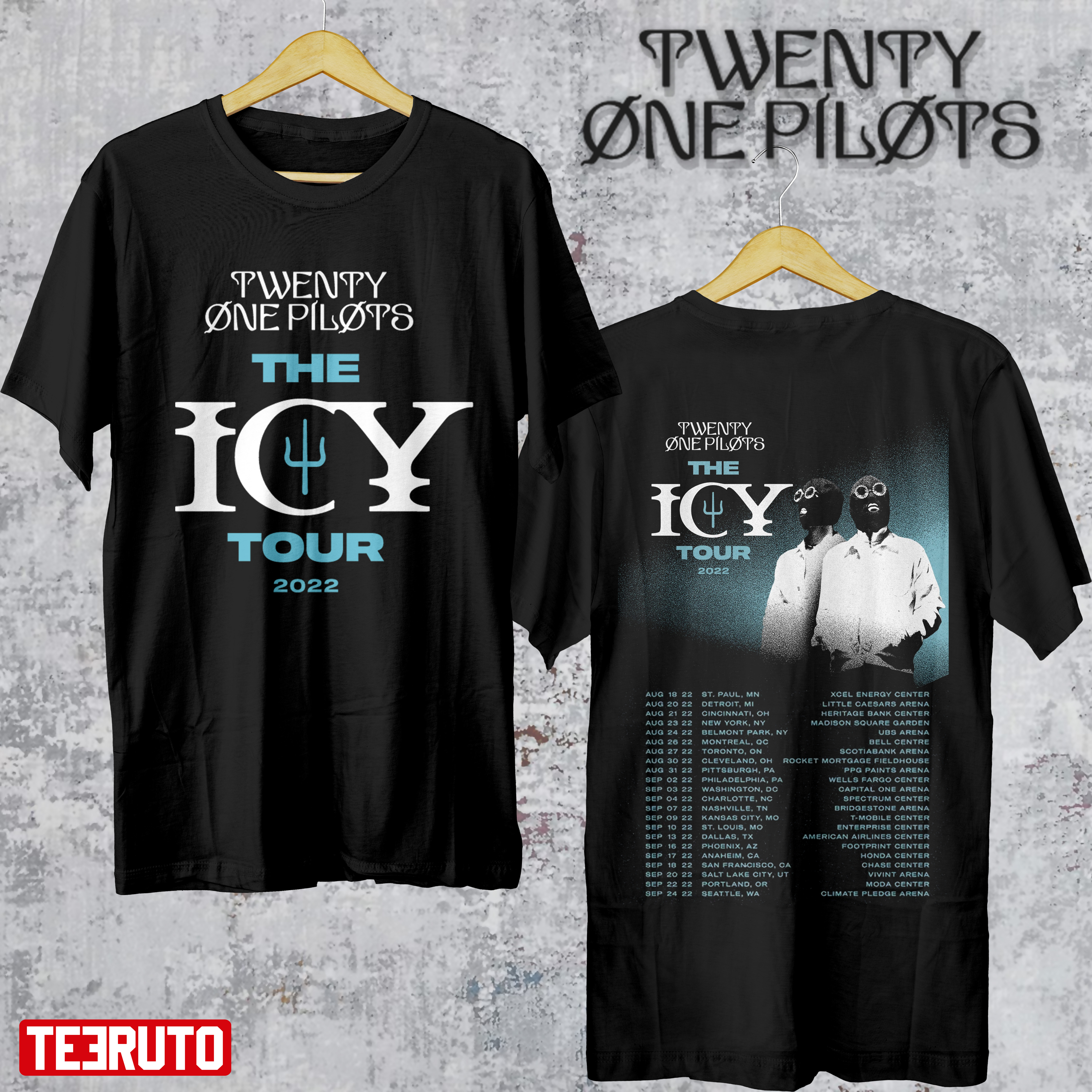Twenty One Pilots The Icy Tour 2022 Unisex T-Shirt