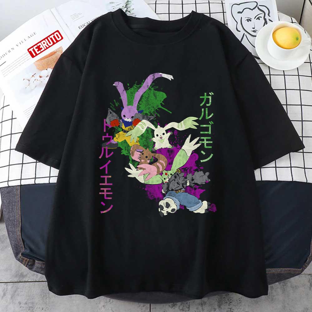 Twin Beasts In The Champion Level Digimon Unisex T-Shirt