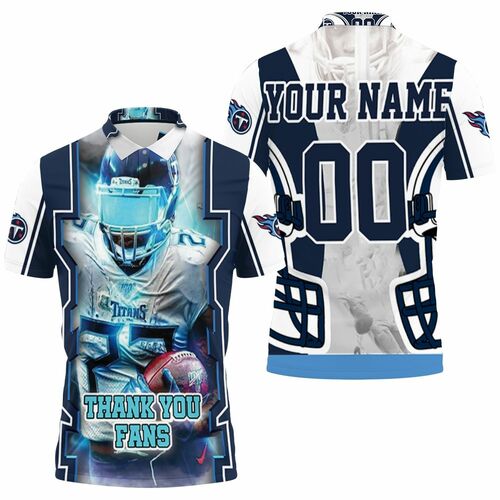 Tye Smith 23 Tennessee Titans Super Bowl 2021 Thank You Fan Personalized Polo Shirt Model A8256 All Over Print Shirt 3d T-shirt