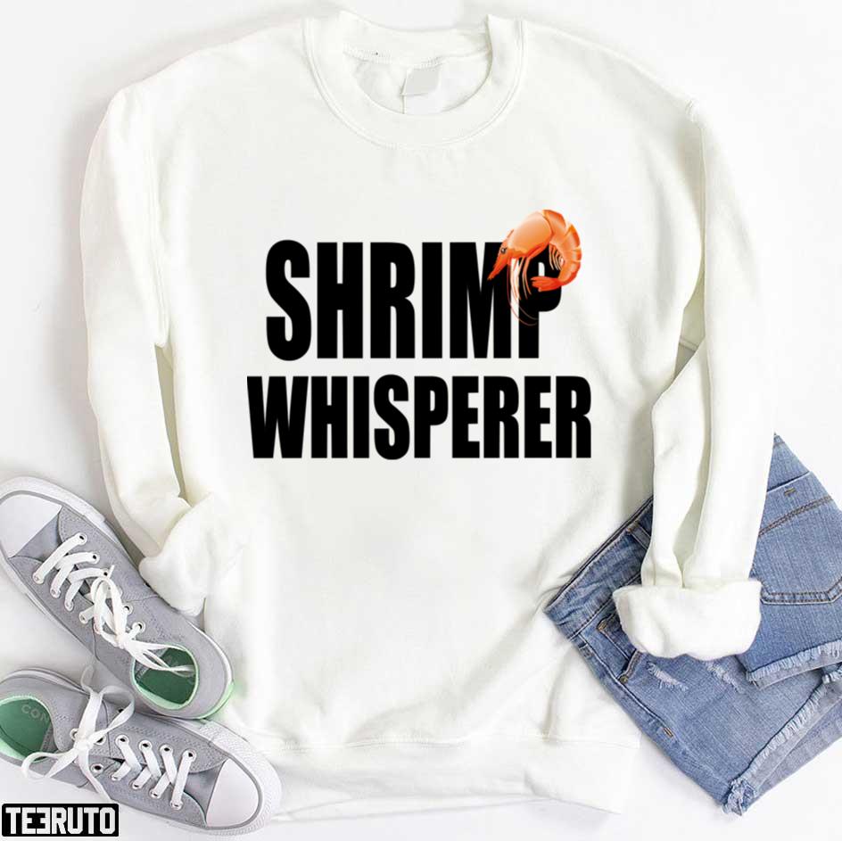 Typo Shrimp Whisperer Funny Unisex Sweatshirt