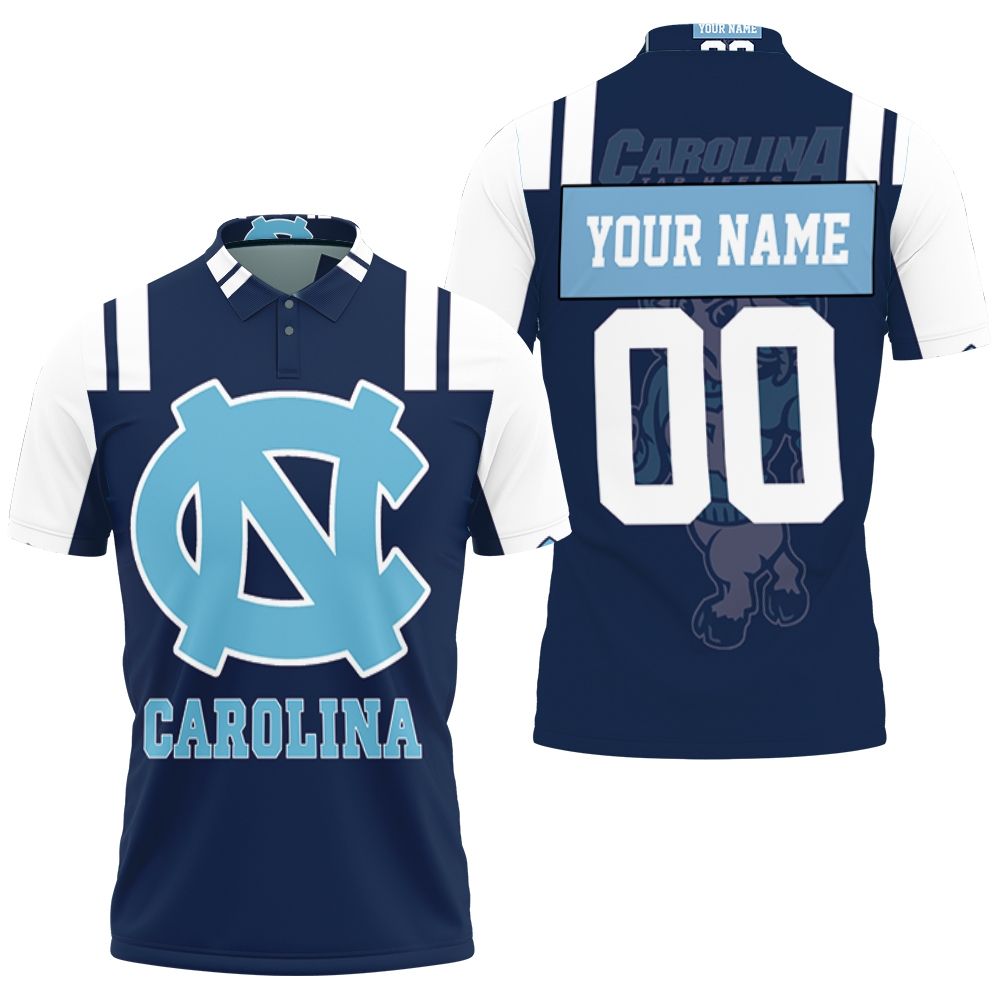 Unc North Carolina Tar Heels For Tar Heels Fan 3d Personalized Polo Shirt All Over Print Shirt 3d T-shirt