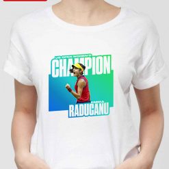 US Open Women’s Champion Emma Raducanu Unisex T-shirt