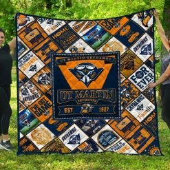 Ut Martin Skyhawks Ncaa Quilt Blanket