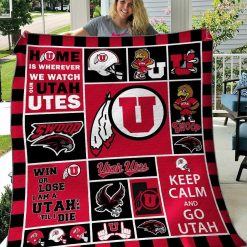 Utah Utes Collected Ncaa Quilt Blanket
