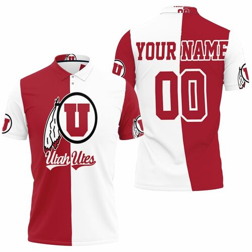 Utah Utes Mascot For Utes Fan 3d Personalized Polo Shirt Model A8288 All Over Print Shirt 3d T-shirt