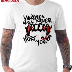 Vampires Will Never Hurt You My Chemical Romance Art Unisex T-shirt