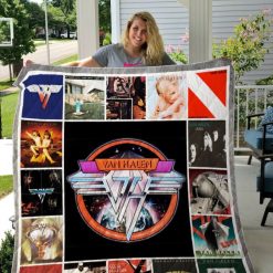 Van Halen Band Albums Cover Poster Quilt Blanket