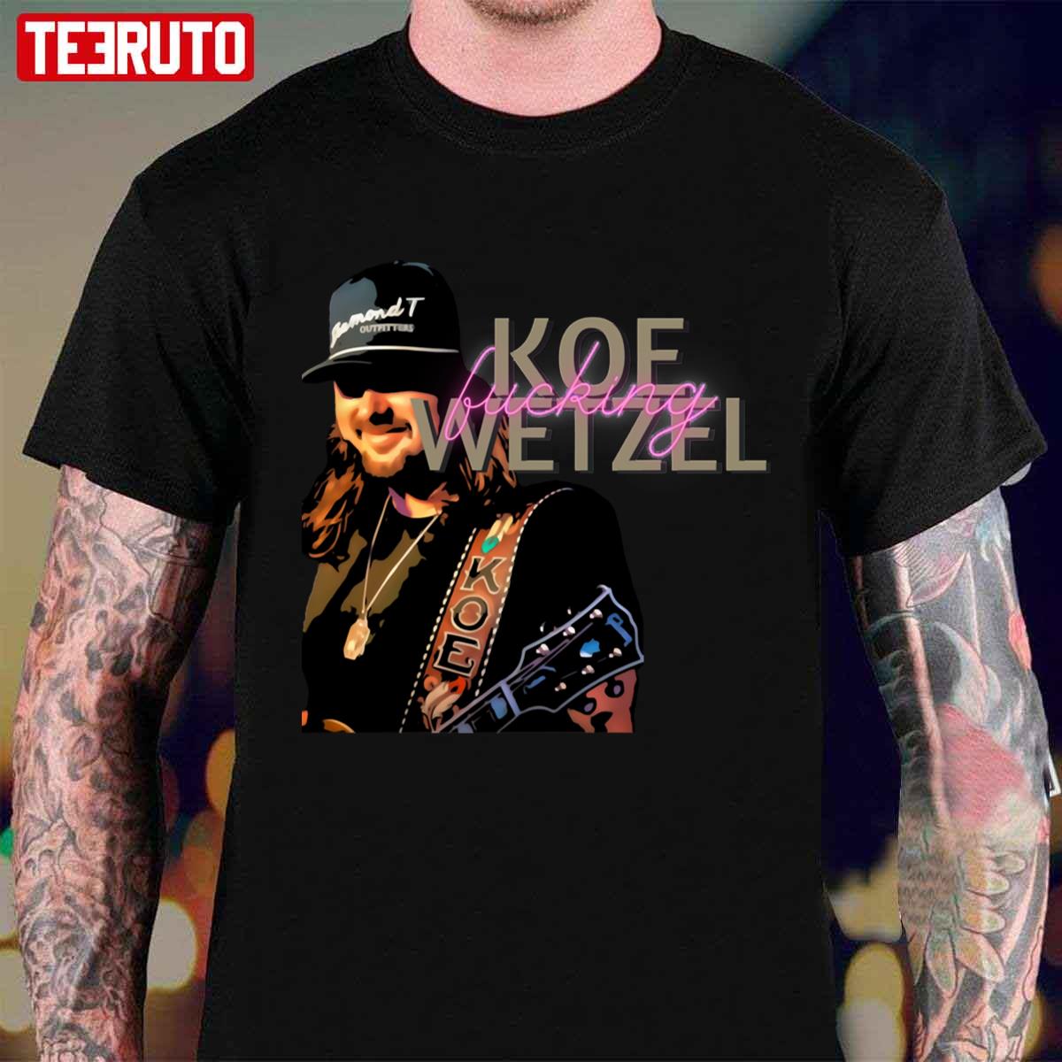 Vector Art Koe Fcking Wetzel Left Aligned Unisex T-shirt