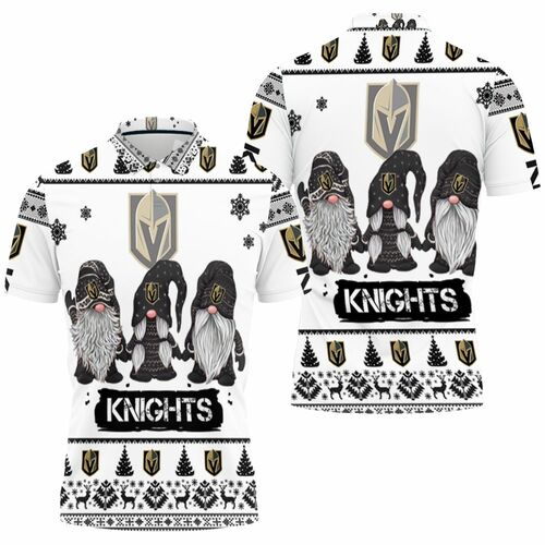 Vegas Golden Knights Christmas Gnomes Ugly Sweatshirt Christmas 3d Polo Shirt Model A31467 All Over Print Shirt 3d T-shirt