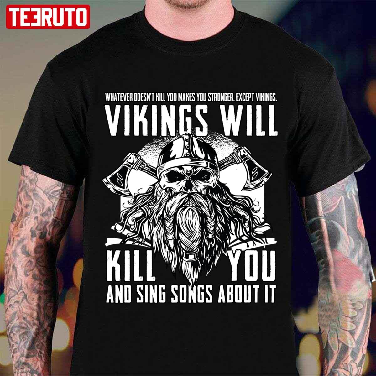 Vikings Shirt Viking T-shirt Vikings Basketball T-shirt 