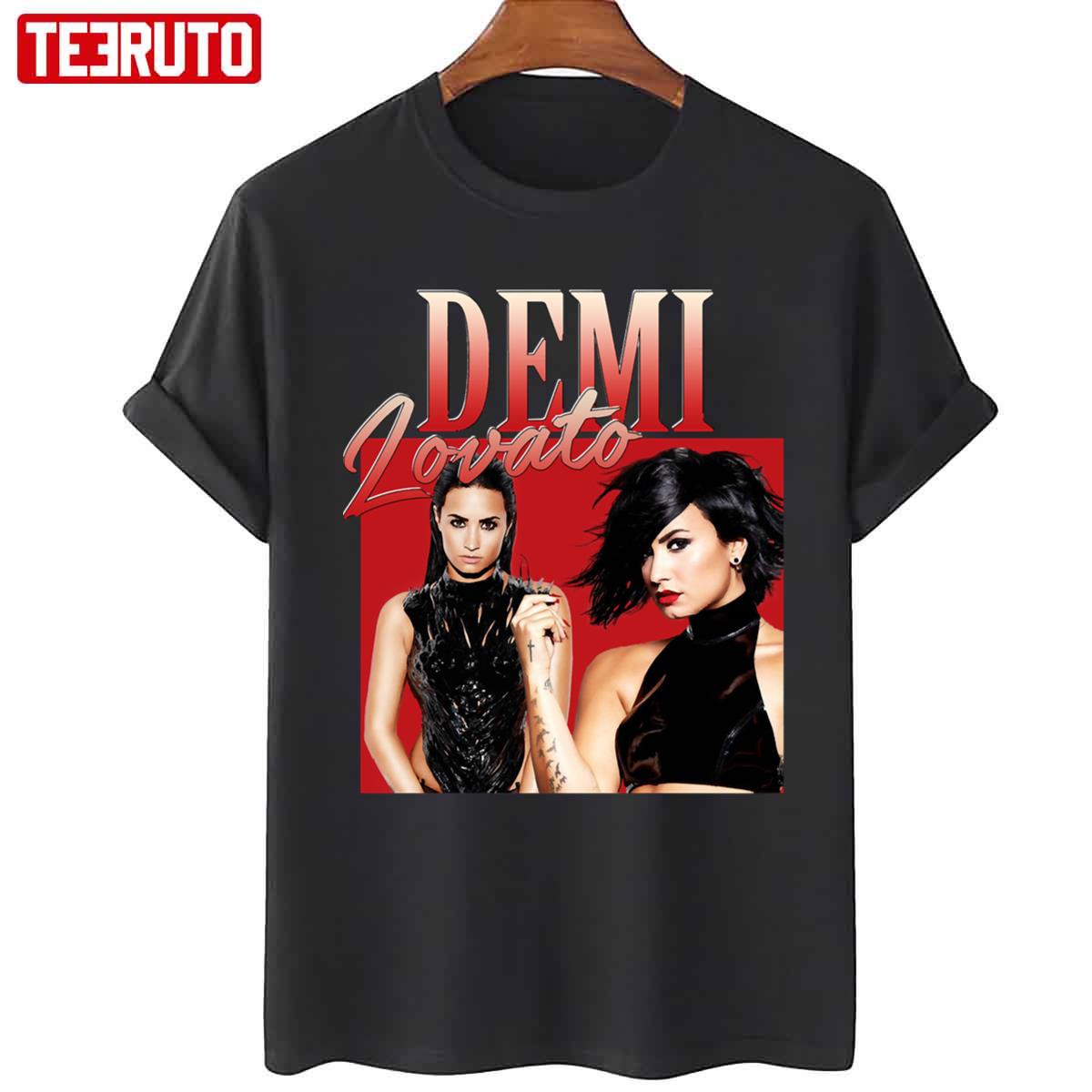 Vintage 90's Demi Lovato Design Unisex T-Shirt
