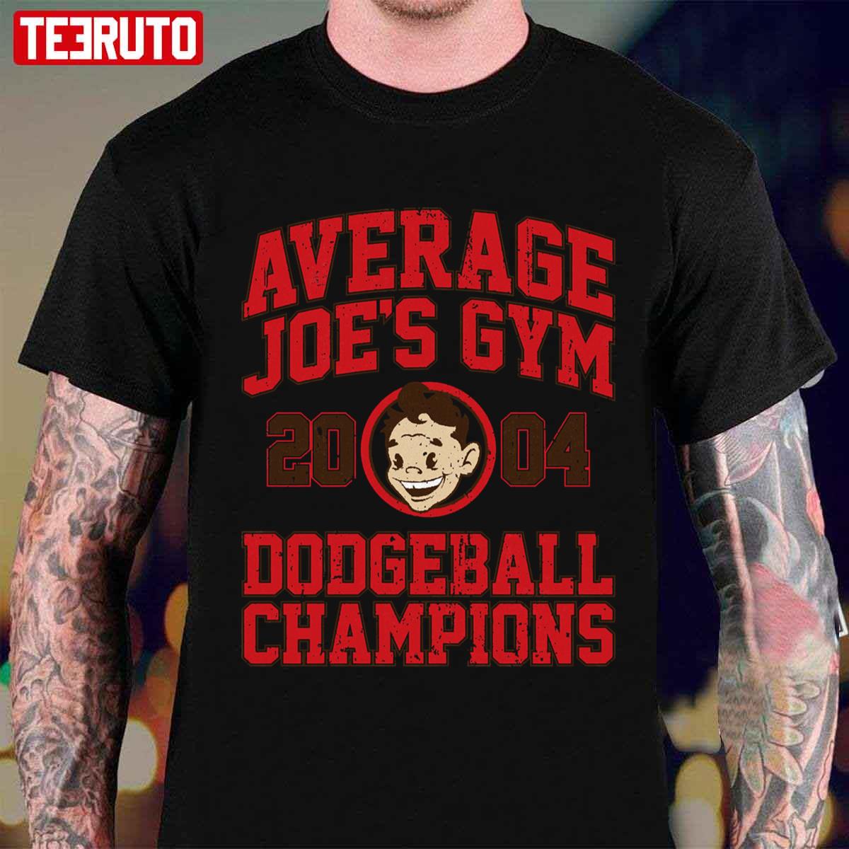 Vintage Average Joes Gym 2004 Dodgeball Champion Unisex T-Shirt
