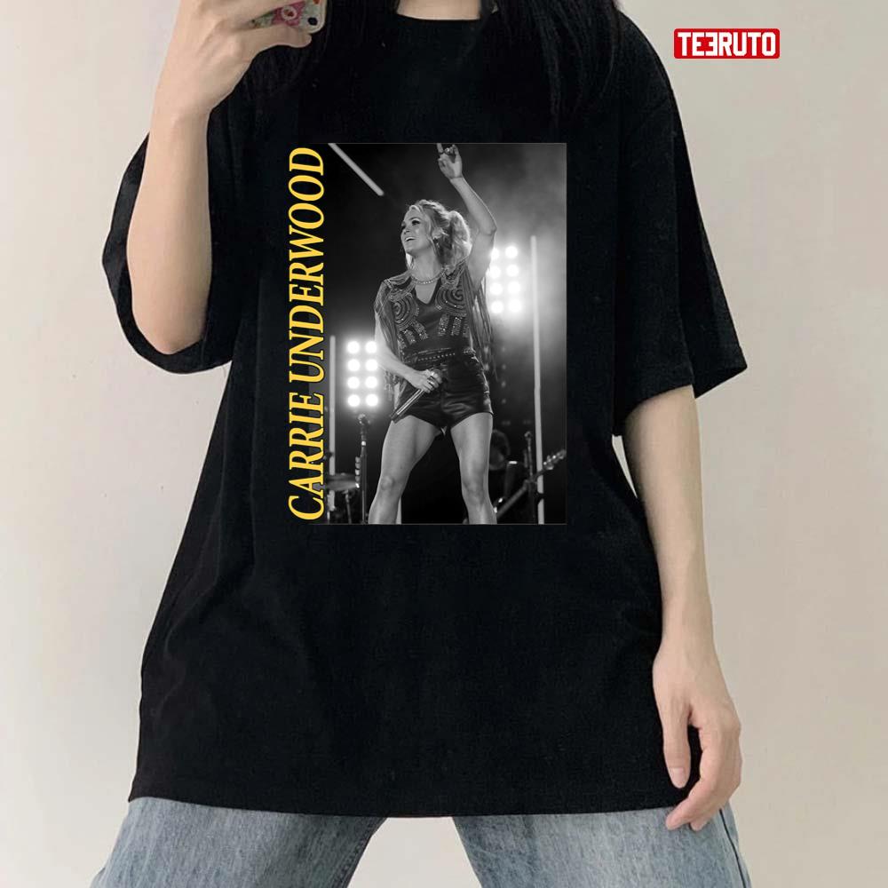 Vintage Country Music Carrie Underwood Cry Petty Idol Gift Fot You Unisex T-Shirt