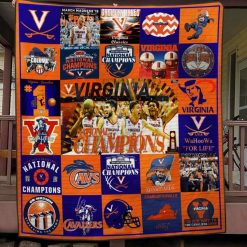 Virginia Cavaliers Collected Ncaa Quilt Blanket