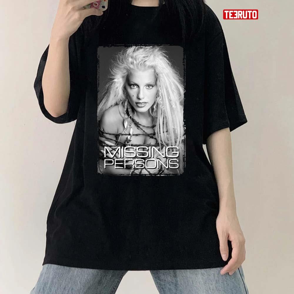 Vocals Dale Bozzio Missing Persons Band Unisex T-Shirt