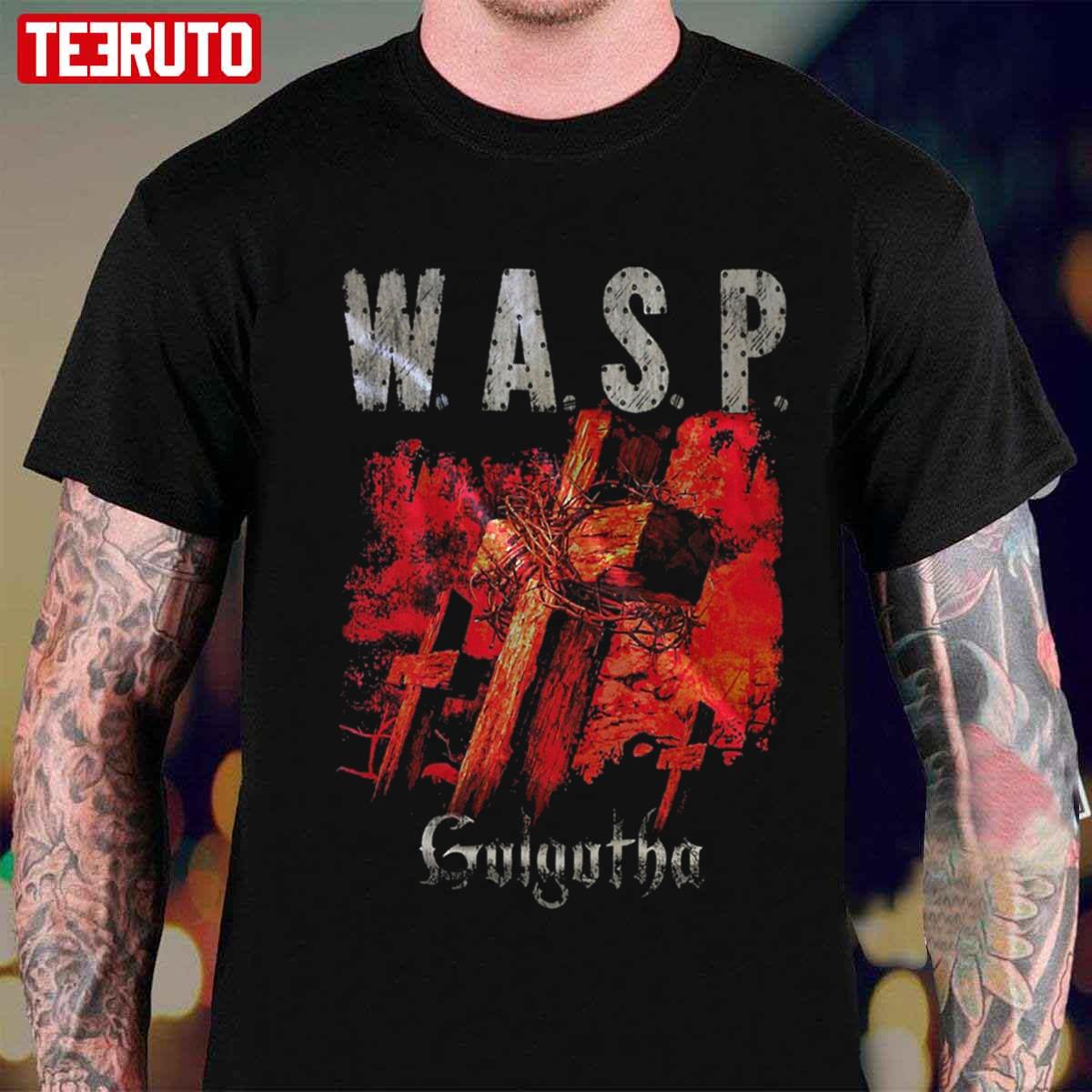 flauw Voeding triatlon Wasp Golgotha Album Unisex T-shirt - Teeruto