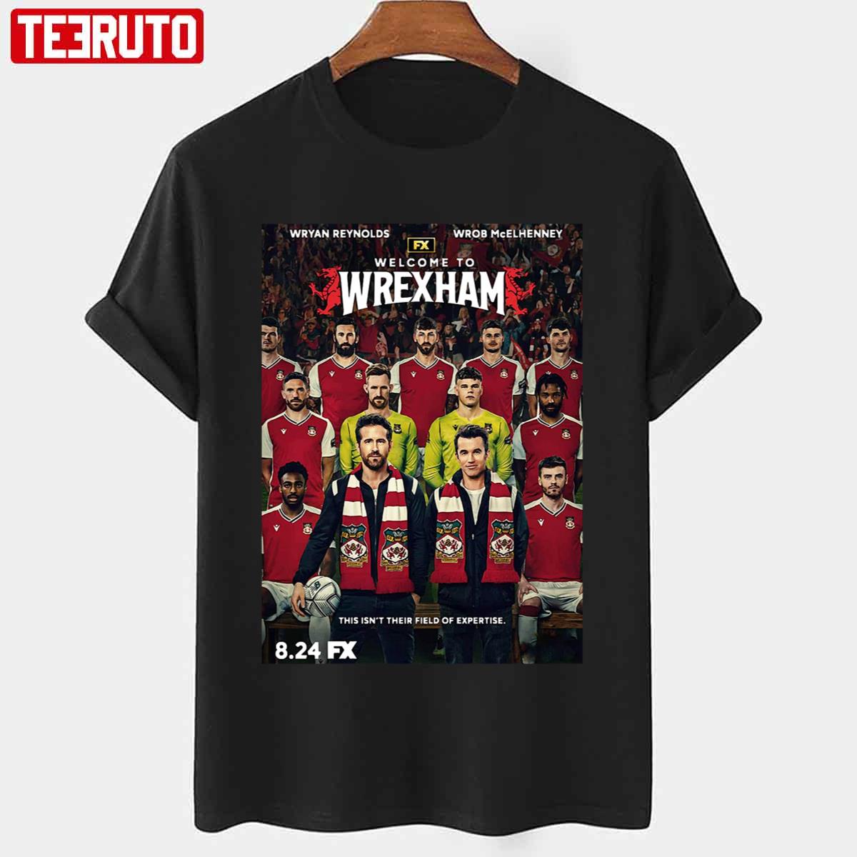 Welcome To Wrexham Film Unisex T-shirt