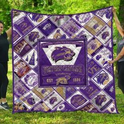 Western Carolina Catamounts Ncaa Quilt Blanket