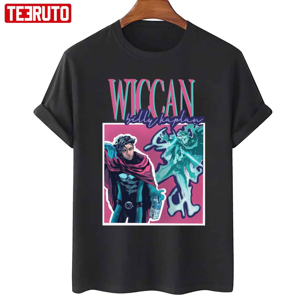 Wiccan Billy Kaplan Marvel Avengers Unisex T-Shirt