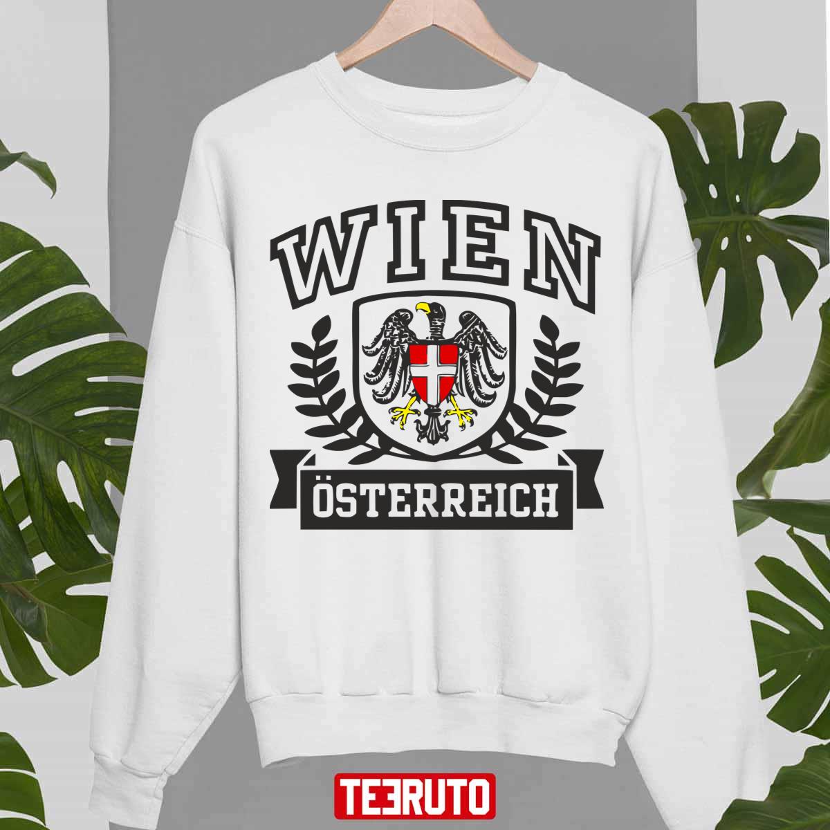 Wien Osterreich Logo Design Unisex Sweatshirt
