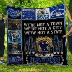 Wildcats Nation Ncaa Kentucky Quilt Blanket