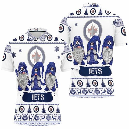 Winnipeg Jets Christmas Gnomes Ugly Sweatshirt Christmas 3d Polo Shirt Model A31470 All Over Print Shirt 3d T-shirt