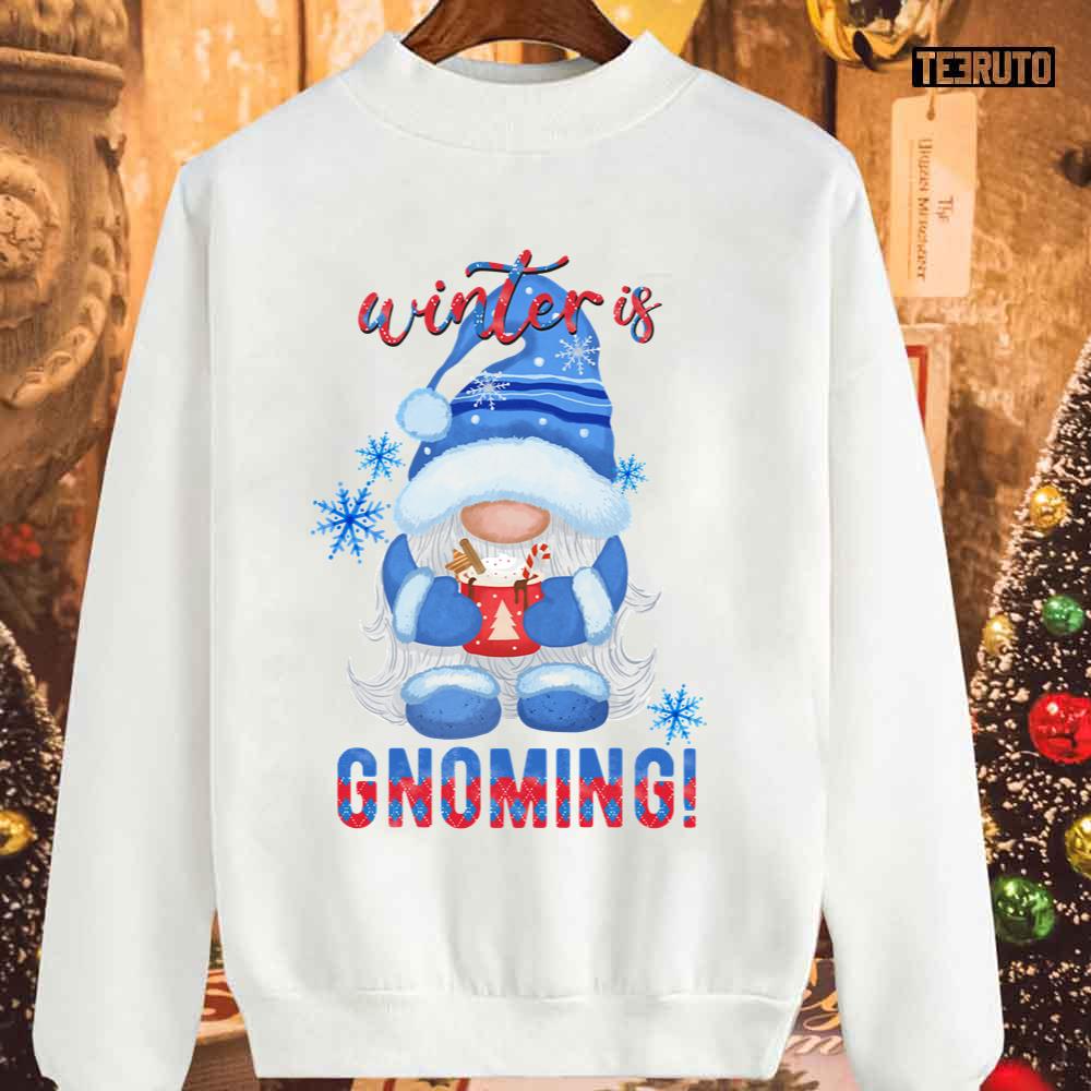 Winter Gnoming Christmas Unisex Sweatshirt