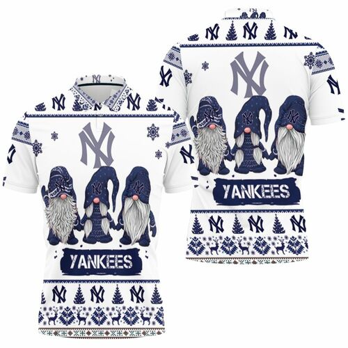 Yankees Christmas Gnomes New York Yankees Ugly Sweatshirt Christmas 3d Polo Shirt Model A26772 All Over Print Shirt 3d T-shirt