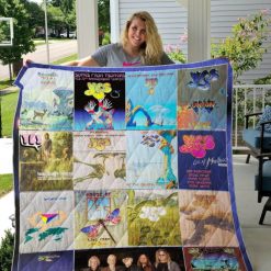 Yes Band Live Albums Quilt Blanket