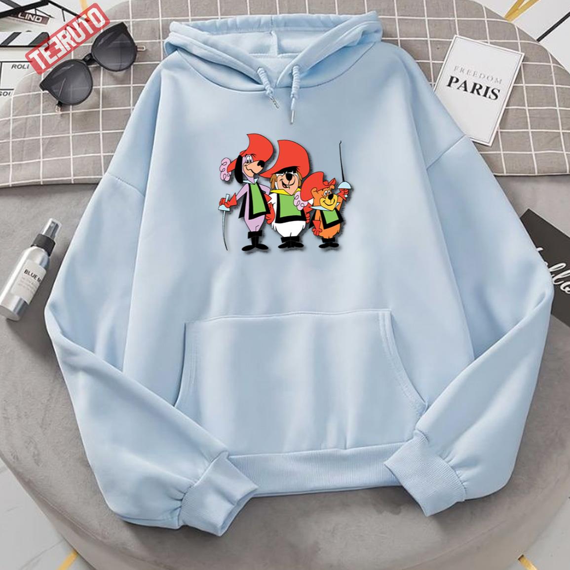 Yippee Yappee And Yahooey Three Musketeers Unisex Hoodie