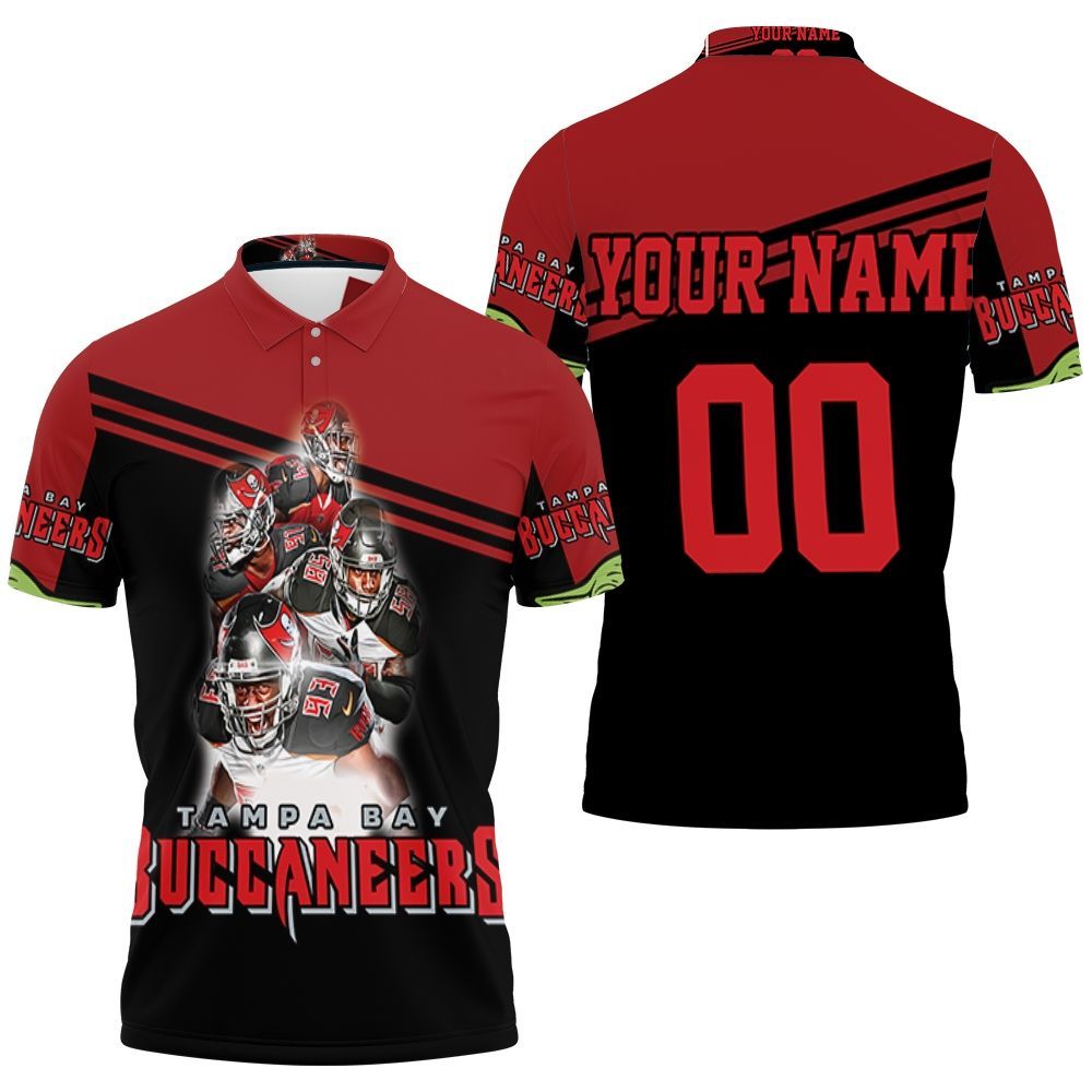 Yoda Tampa Bay Buccaneers Green Helmet Nfc South Division Champions Super Bowl 2021 Personalized Polo Shirt All Over Print Shirt 3d T-shirt