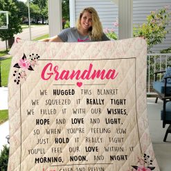You’ll Feel Our Love Within It Morning Noon And Night Personalized Quilt Blanket