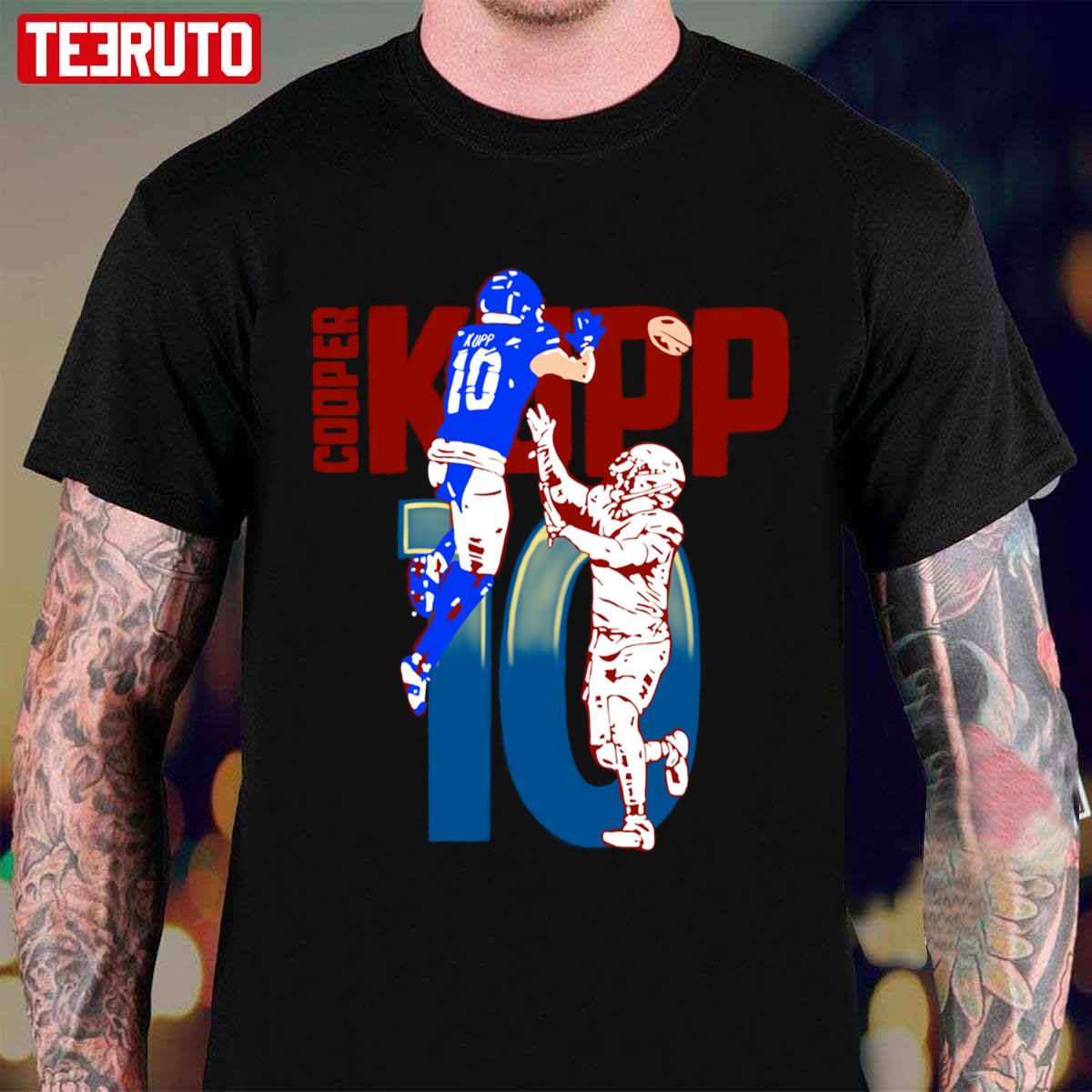 #10 Cooper Kupp NFL Football Team LA Rams Design Unisex T-shirt