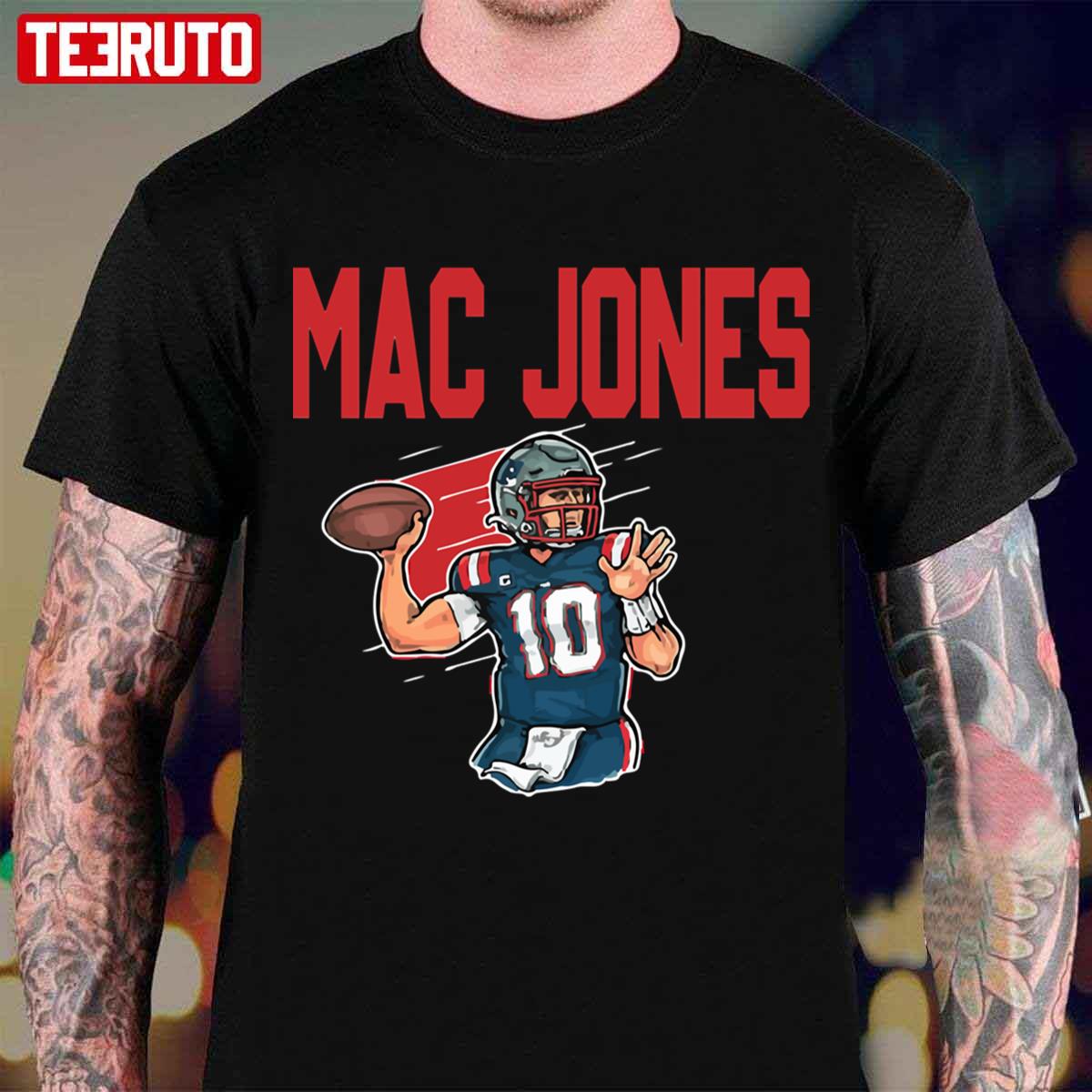 #10 Mac Jones Design Gift For Football Fans Unisex T-shirt