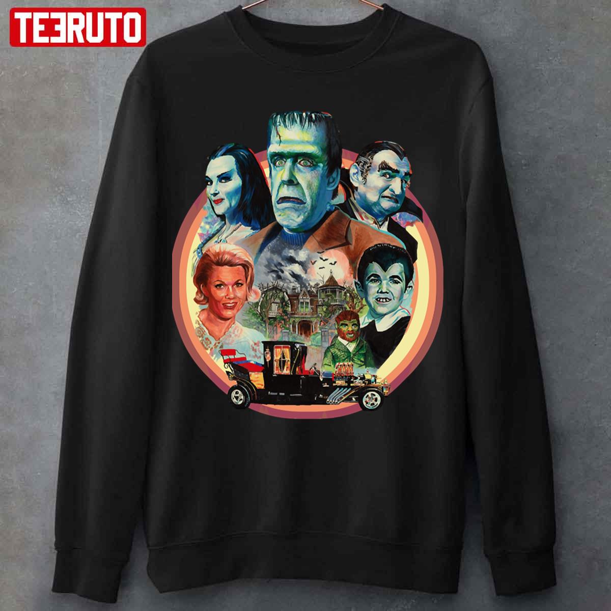 1313 Mockingbird Lane Art The Munsters Unisex Sweatshirt