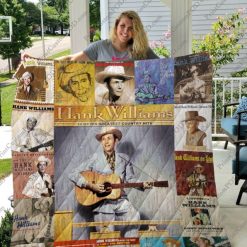 14 Of His Greatest Country Hits Hank Williams Collection Quilt Blanket