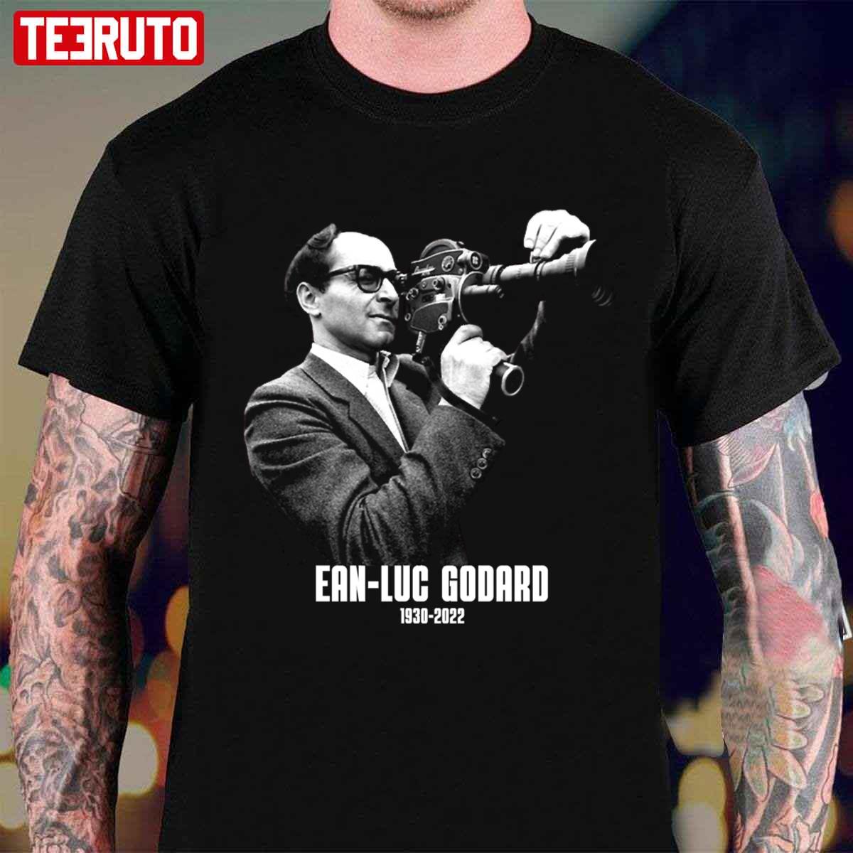 1930 – 2022 Jean-Luc Godard Design Unisex T-shirt