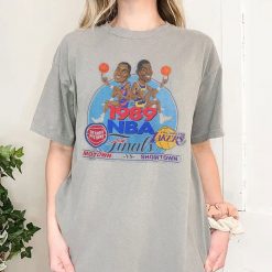 1989 Nba Finals Detroit LA Lakers Vintage 90s Style Gift Unisex T-Shirt