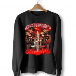 21 Savage and Metro Boomin Drop Limited Edition ‘Savage Mode II’ Merch  Vintage Unisex Crewneck Sweatshirt