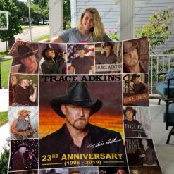 23rd Anniversary 1996 2019 Trace Adkins Quilt Blanket