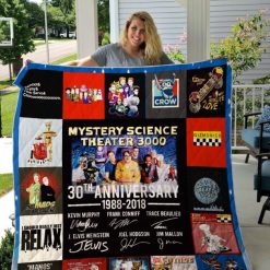 30th Anniversary Mystery Science Theater 3000 Quilt Blanket