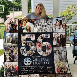 56 Years Of General Hospital Quilt Blanket