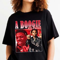 A Boogie With A 90s Graphic Tee Shirt
