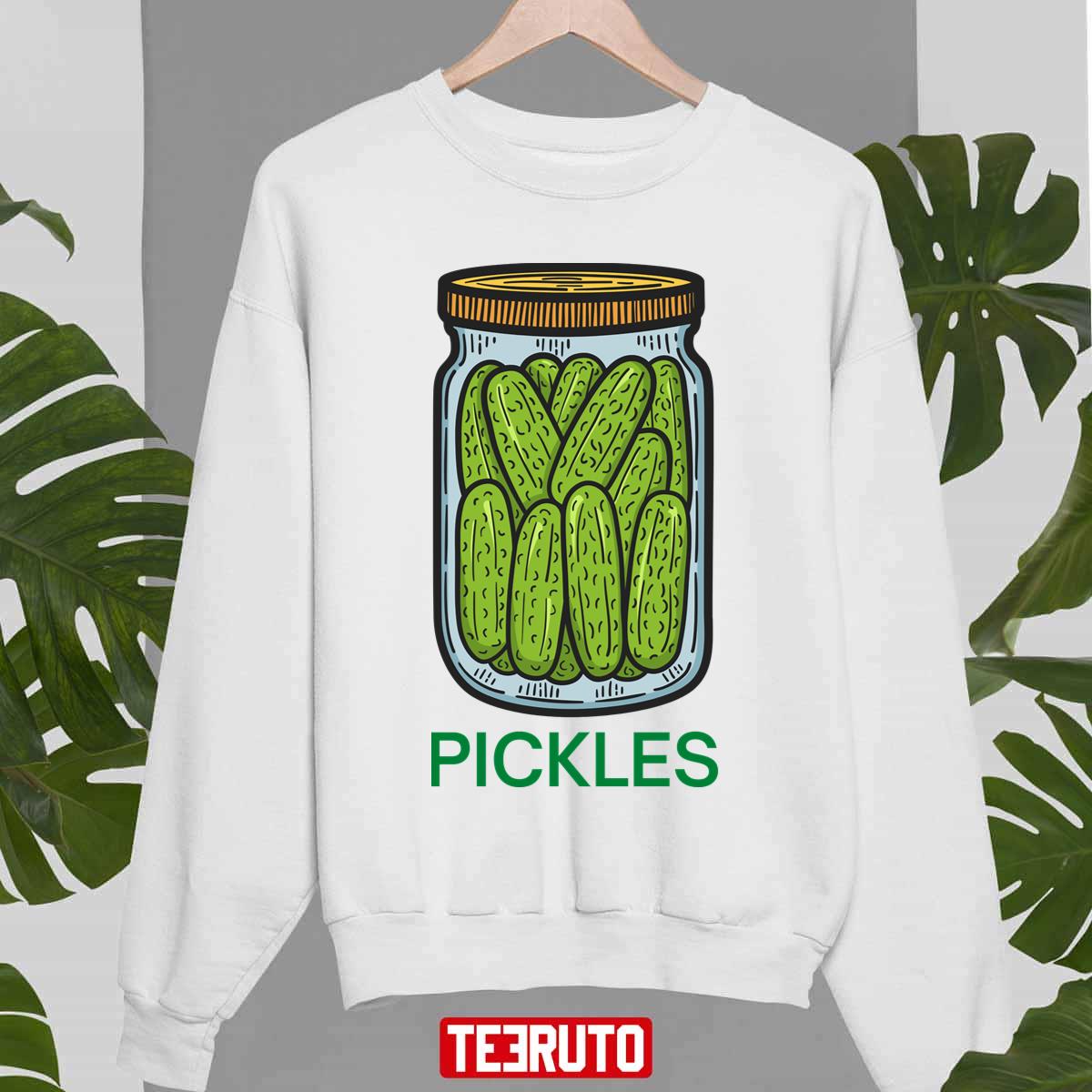 A Bottle Of Pickles Rick And Morty Art Unisex Sweatshirt