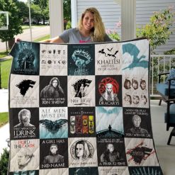 A Girl Has No Name Game Of Thrones Quilt Blanket