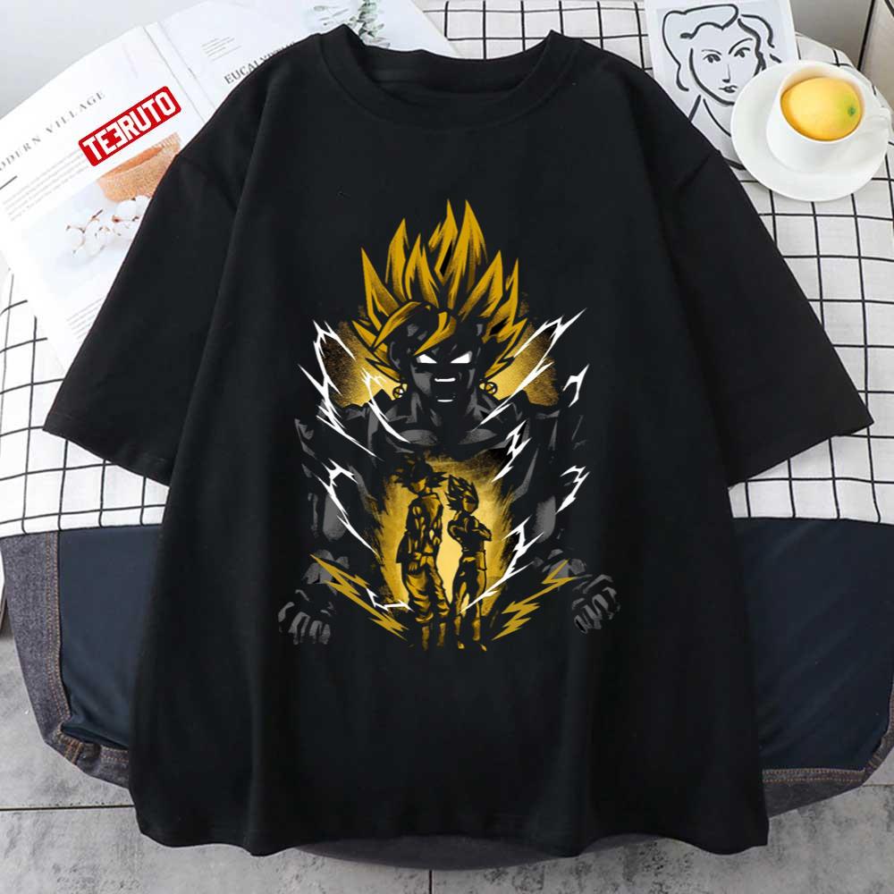 A Yoi Dragon Ball Gohan Dragon Ball Goku Vegeta Art Unisex T-shirt
