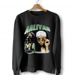 Aaliyah Vintage Hip Hop Tee Unisex Crewneck Sweatshirt