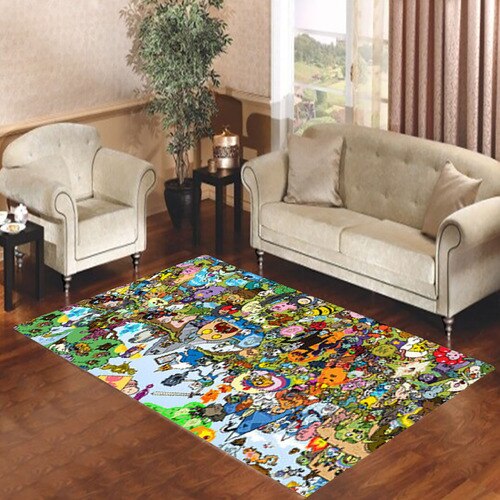 Adventure Time 2 Living room carpet rugs